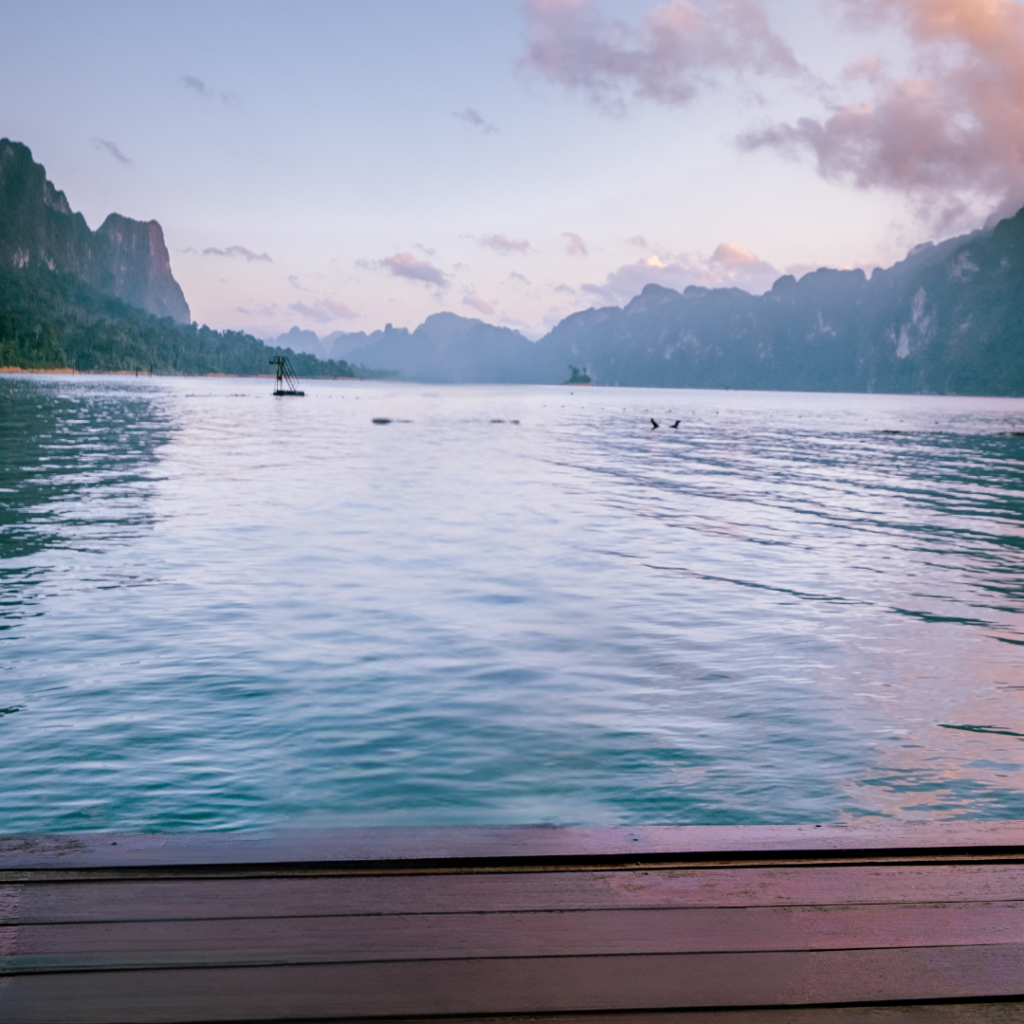 Khao Sok Lake View from Bungalow 