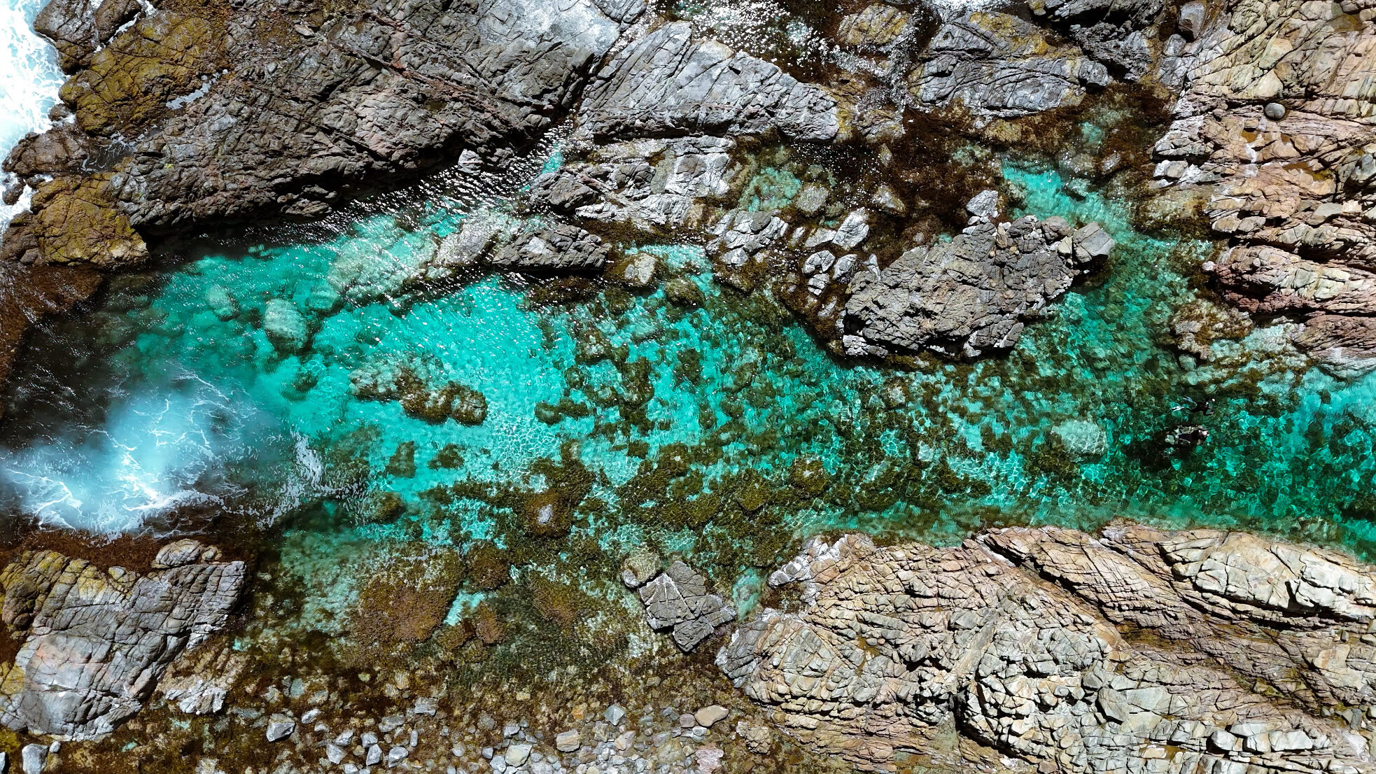 Birds Eye view of the Aquarium in Yallingup 