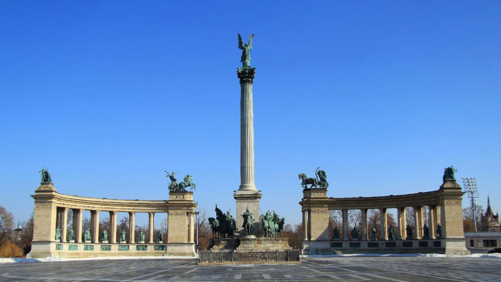 Heroes' Square in Budapest