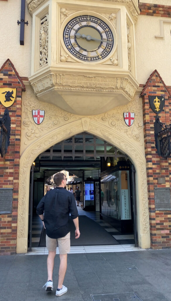 London Court, one of Perth's most iconic and historic buildings