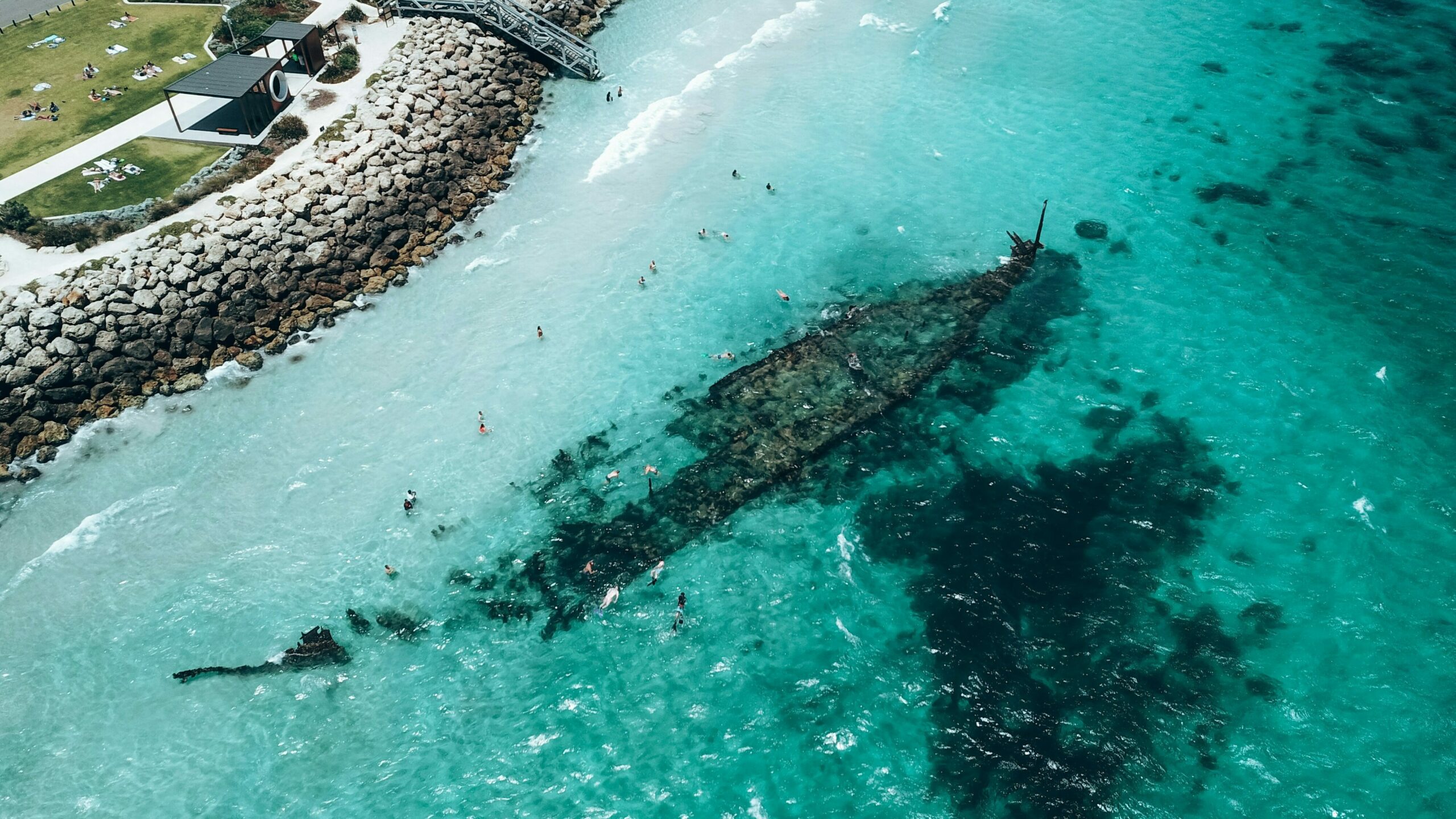 Omeo Wreck at Coogee Beach in Perth