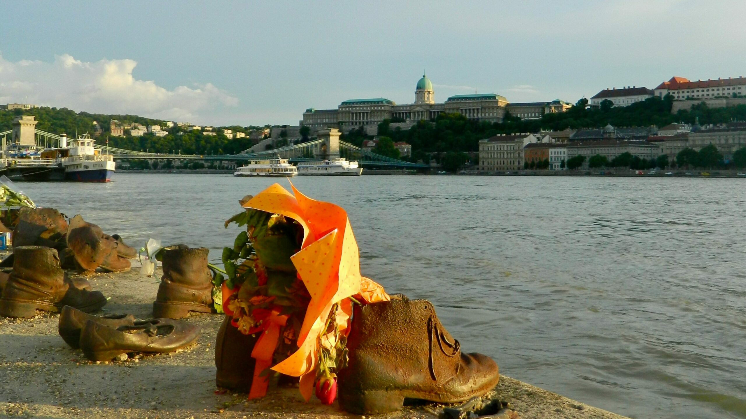 Shoes on the Danube Bank