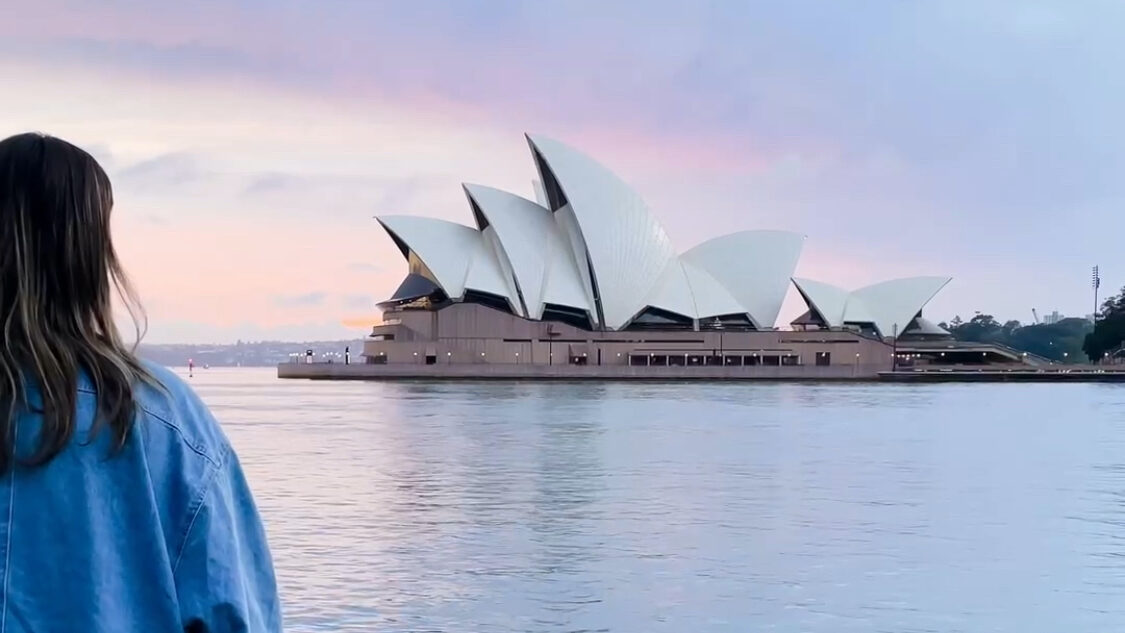 Sunrise over Sydney Opera House