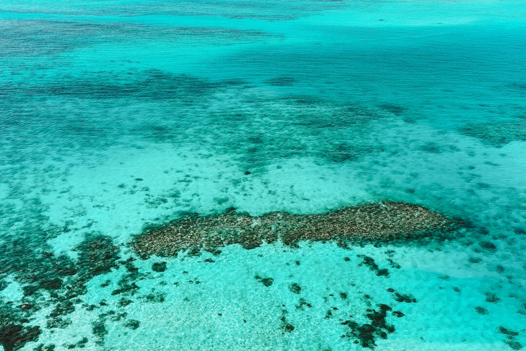 Beautiful turquoise waters at Ningaloo Reef