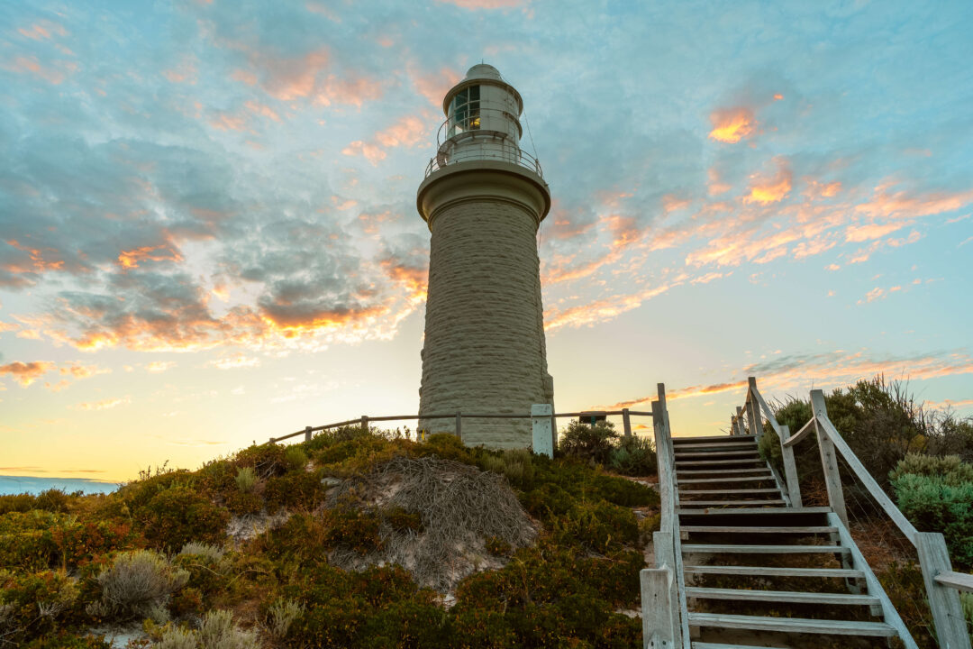 Sunset at Bathurst Lighthouse, Rottnest Island